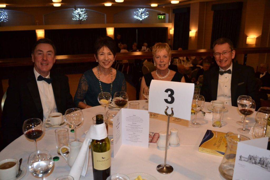 Group of guest enjoying the gala dinner